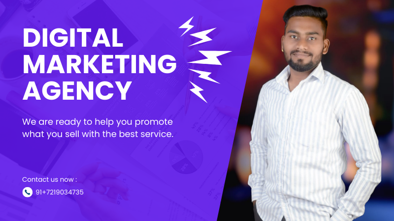 Blue and Brown Simple Digital Marketing Twitter Post (1)